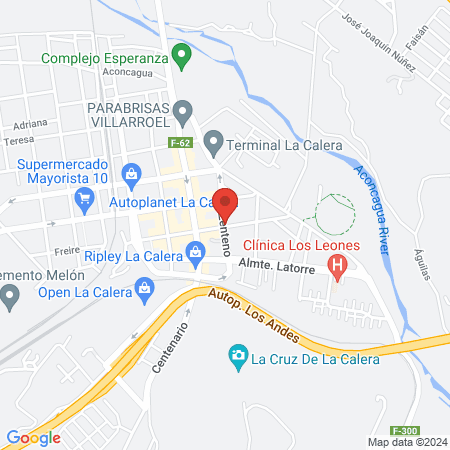 Ceocal Dra. María Liliana Orrico map