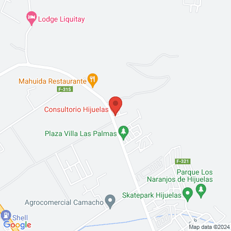 Consultorio Hijuelas map
