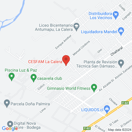 CESFAM La Calera map