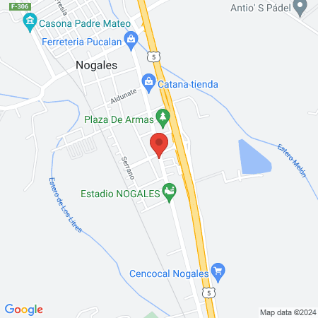 Clínica Dental Nogales Valparaiso map