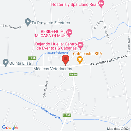 Médicos Veterinarios map