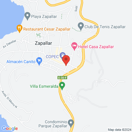 Cosmoestetica Zapallar map