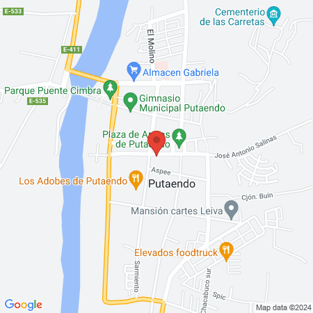 Centro Medico Portus map