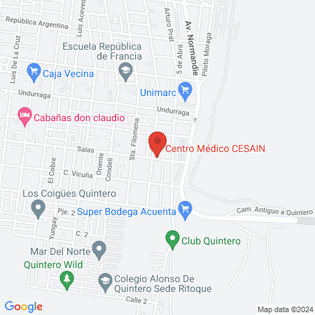 Centro Médico CESAIN map