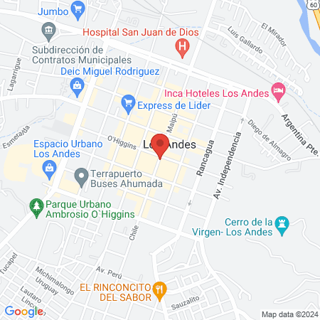 Hector Juan Valenzuela Diaz map