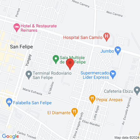 Nelson Gustavo del Carmen Espinosa Vergara map