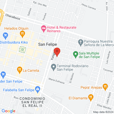 Christian Carlos Beals Campos map