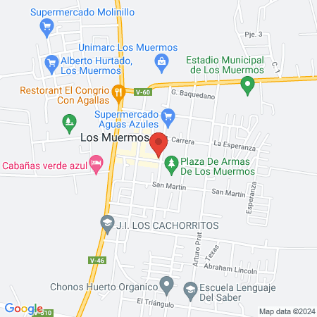 Clinica Dental Lilén, Los Muermos map