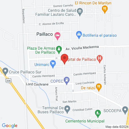 CENTRO MUNICIPAL DE ESPECIALIDADES ODONTOLOGICAS map