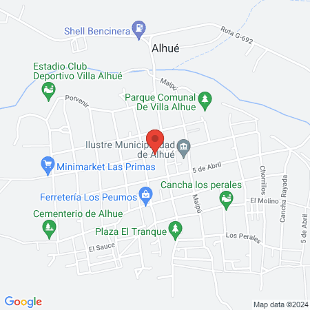 Consultorio Villa Alhue map