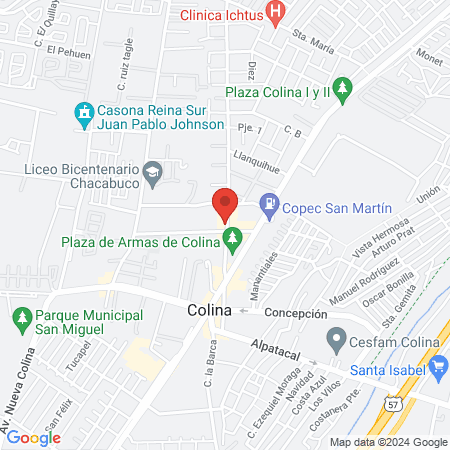 Guapas Colina Salón de Belleza map