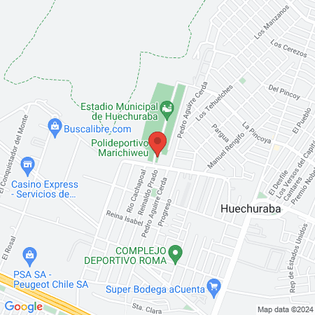 Polideportivo Marichiweu map