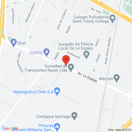 Consultorio Pueblo Lo Espejo map