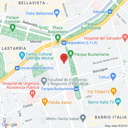 Barbería Don Quijote map