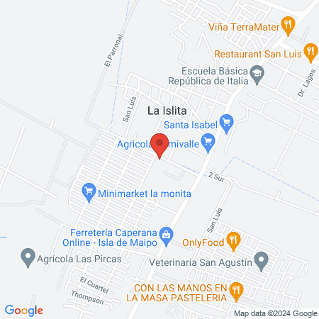 Peluqueria Anita Meza map