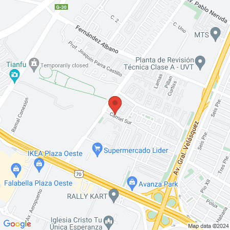 salon de belleza cristi map