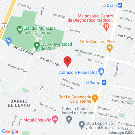 Peluquería Metro 21 map