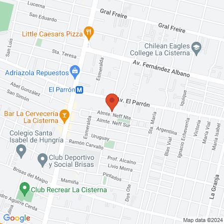 Gimnasio Manuel Rodríguez map