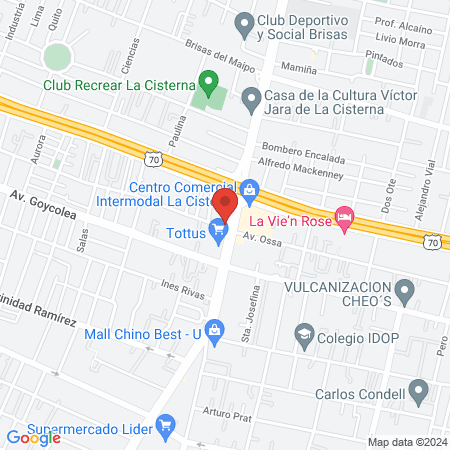 OneDent La Cisterna map