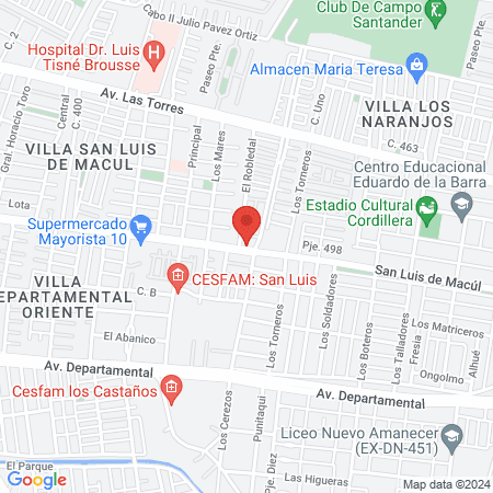 Clinica Dental San Luis map