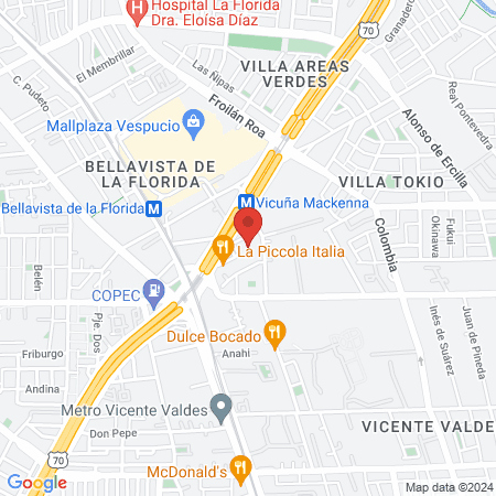 Pet Happy La Florida map