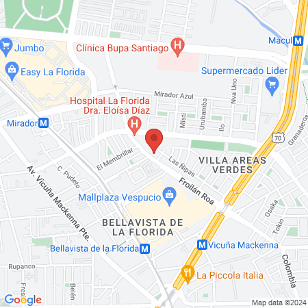 Clínica Dental La Florida | Clínica Everest map