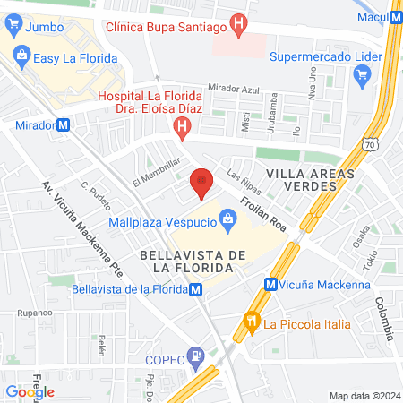 IntegraMédica Dental La Florida map