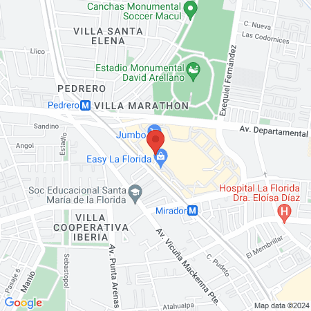 Sanasalud Florida Center map