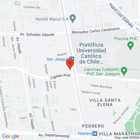 Comision Medica Region Metropolitana Sur map