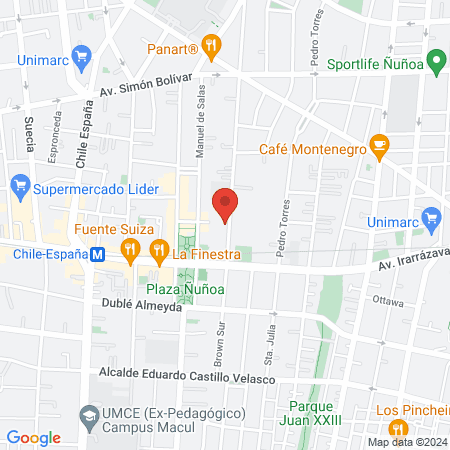 Club de la Barba ñuñoa map