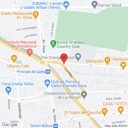 The Secret Aqcua & Spa, La Reina map