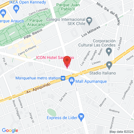 Senses health club & spa map