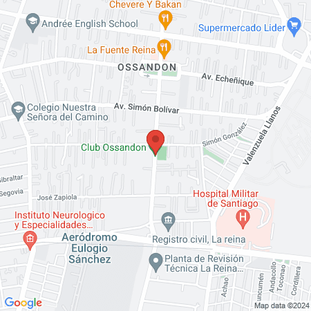 Club Ossandon map