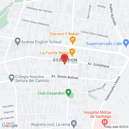 CESFAM Ossandón map