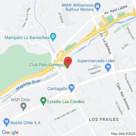 Club Pato Cornejo map