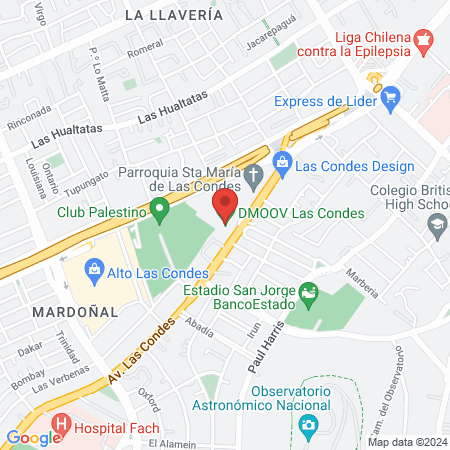 Las Condes map