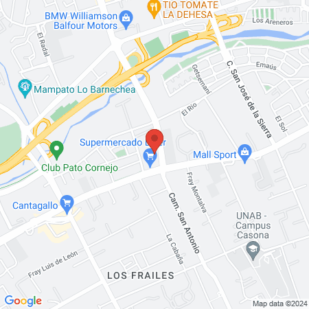 Sportlife Puente Nuevo map