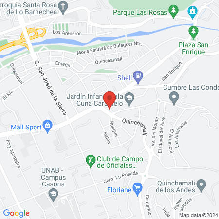 BYC YOGA Quinchamali map