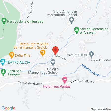 Chile Vinyasa Yoga map