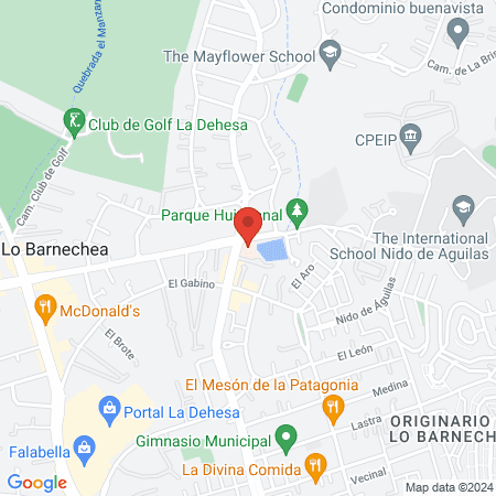 Sapu Lo Barnechea map