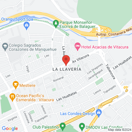 Centro Veterinario Tabancura map