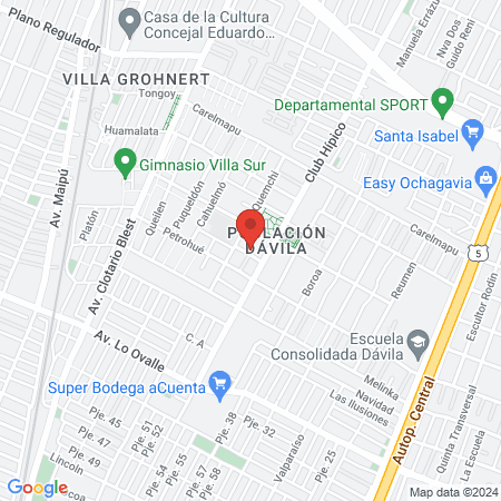 SAR Amador Neghme map