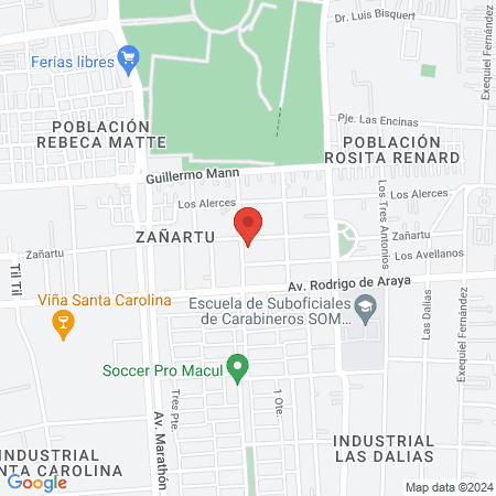Bárbaros Barbería map