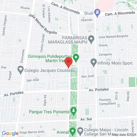 Estética Depilacion maipú Jacqueline map