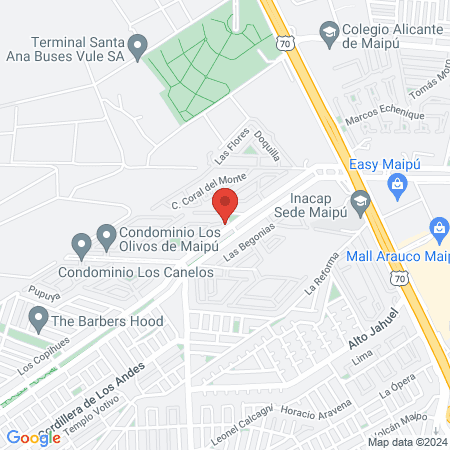 LK Studio De Belleza map