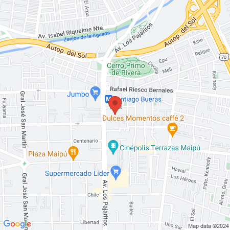 Avanza Ecografias map