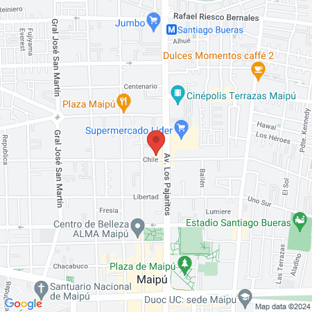 Bollëk Dental Studio Maipú map