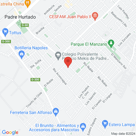 Barberia Juan De Dios map