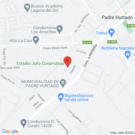Estadio Julio Covarrubias map