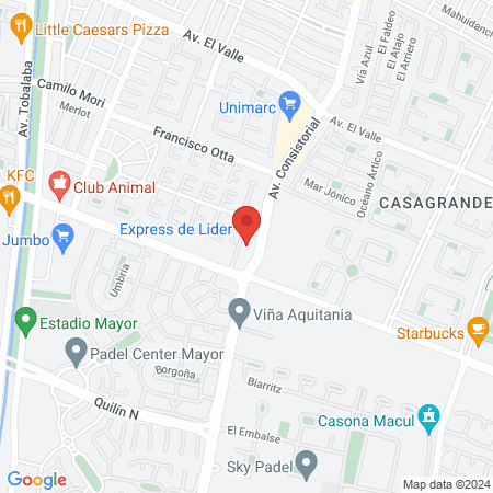 RAO - Red Avanzada de Ortodoncia map